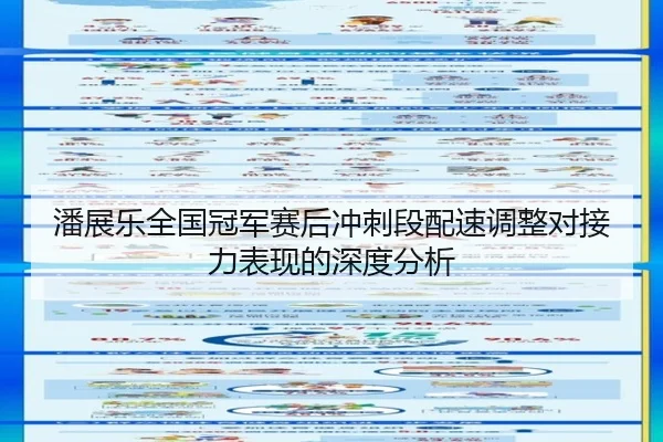 潘展乐全国冠军赛后冲刺段配速调整对接力表现的深度分析